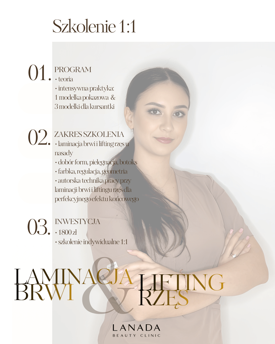 Szkolenie - kurs laminacji brwi i liftingu rzęs Łódź